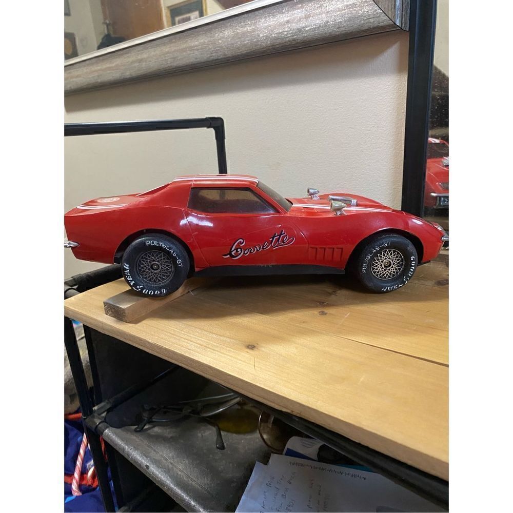 Vintage 1978 Chevrolet red corvette car
